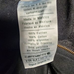 Carharrt double pleated mens
